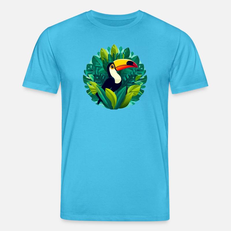 Tukan - Stanley/Stella Unisex Bio-T-Shirt CREATOR  - Aquablau