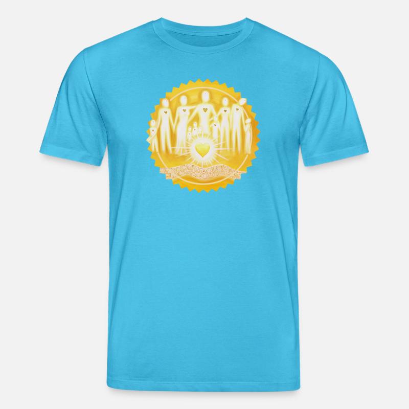 Stargate LightPeople Sun - Sonja Ariel - T-shirt bio CREATOR Stanley/Stella Unisexe - bleu aqua