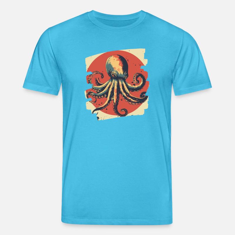 Pieuvre Pieuvre - T-shirt bio CREATOR Stanley/Stella Unisexe - bleu aqua