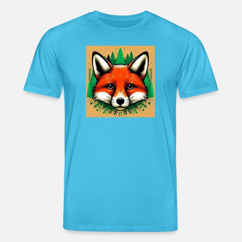 Fuchs - Stanley/Stella Unisex Bio-T-Shirt CREATOR  - Aquablau