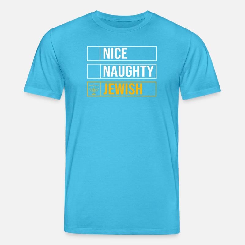 Hanoukka Hanoukka Hanoukka - T-shirt bio CREATOR Stanley/Stella Unisexe - bleu aqua