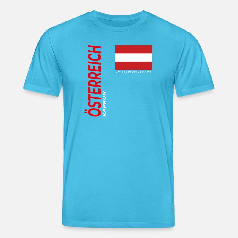 Kaprun - T-shirt bio CREATOR Stanley/Stella Unisexe - bleu aqua