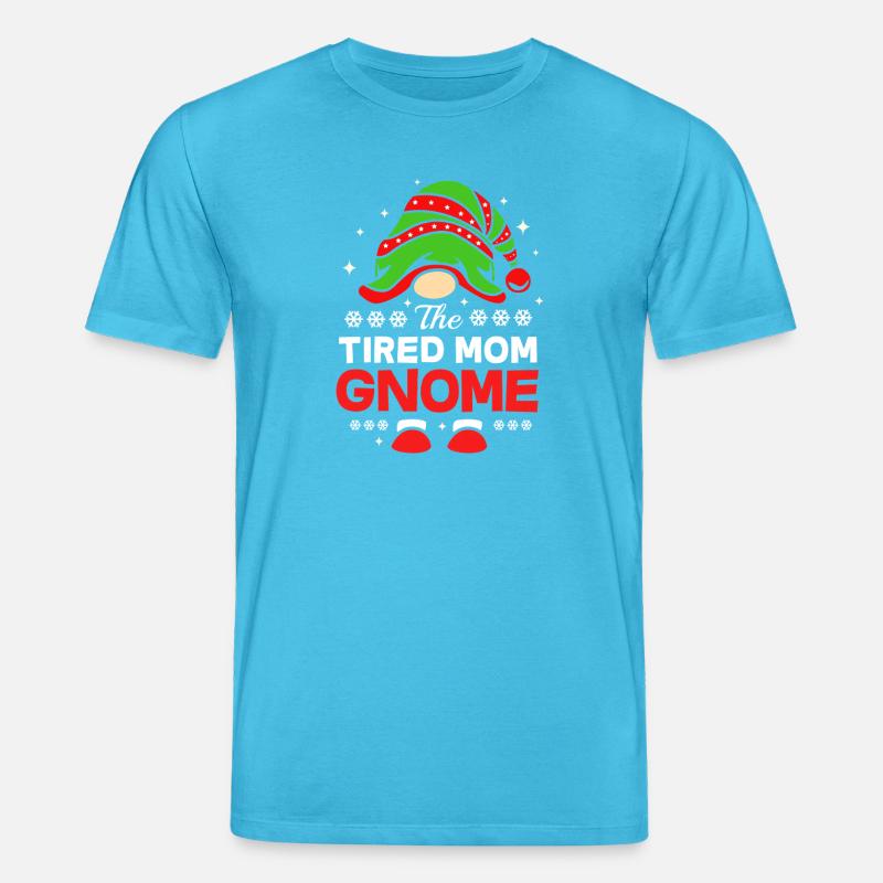 Gnom Mutter Mama - Stanley/Stella Unisex Bio-T-Shirt CREATOR  - Aquablau