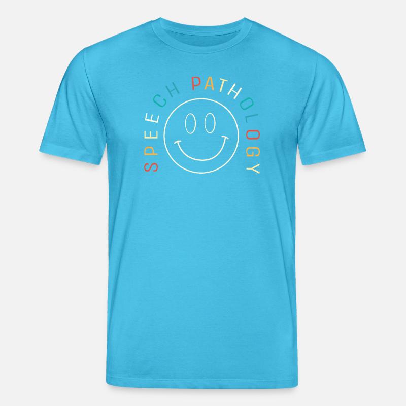 SLP Logopäde Sprachpathologe - Stanley/Stella Unisex Bio-T-Shirt CREATOR  - Aquablau