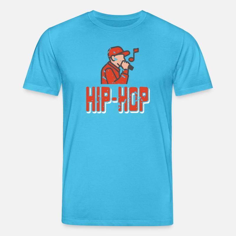 Urban Flow Expression Microphone Freestyle - Stanley/Stella Unisex Bio-T-Shirt CREATOR  - Aquablau