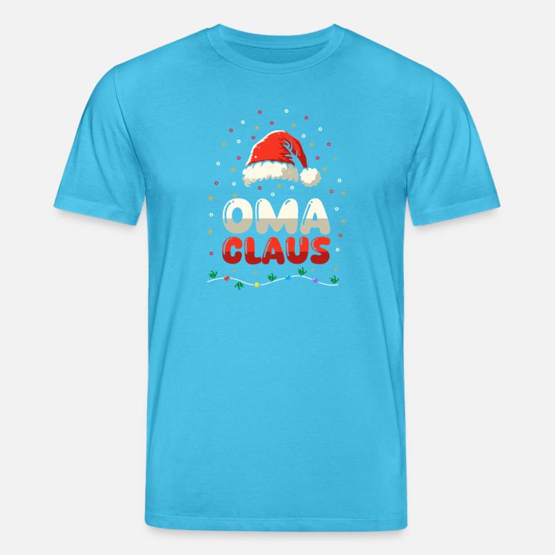 Noël Mère Mère Noël - T-shirt bio CREATOR Stanley/Stella Unisexe - bleu aqua