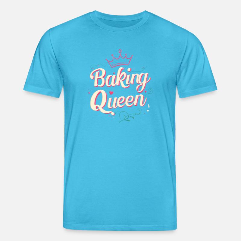 Baking Queen! - Stanley/Stella Unisex Bio-T-Shirt CREATOR  - Aquablau