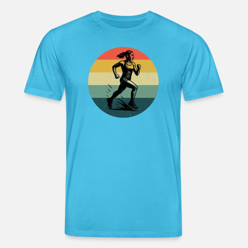 Conception compacte pour la course automobile - T-shirt bio CREATOR Stanley/Stella Unisexe - bleu aqua