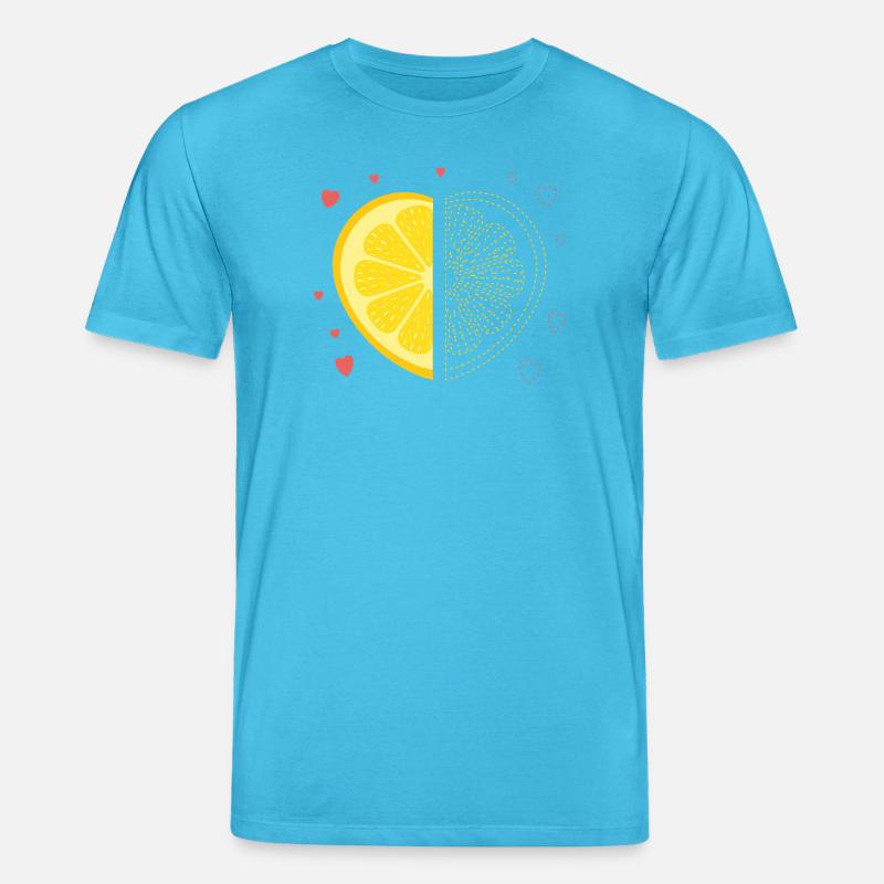 Zitronenherz – Missing My Other Half - Stanley/Stella Unisex Bio-T-Shirt CREATOR  - Aquablau