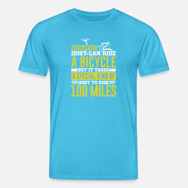 Vélo de route Cyclisme Vélo Cyclisme - T-shirt bio CREATOR Stanley/Stella Unisexe - bleu aqua