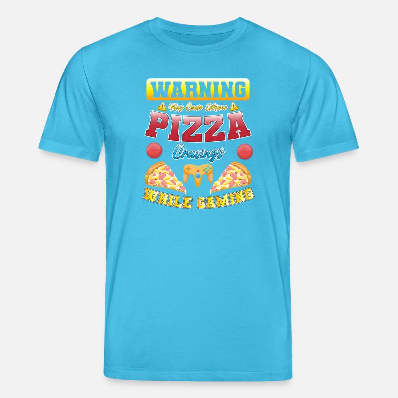 Pizza Gaming - Stanley/Stella Unisex Bio-T-Shirt CREATOR  - Aquablau