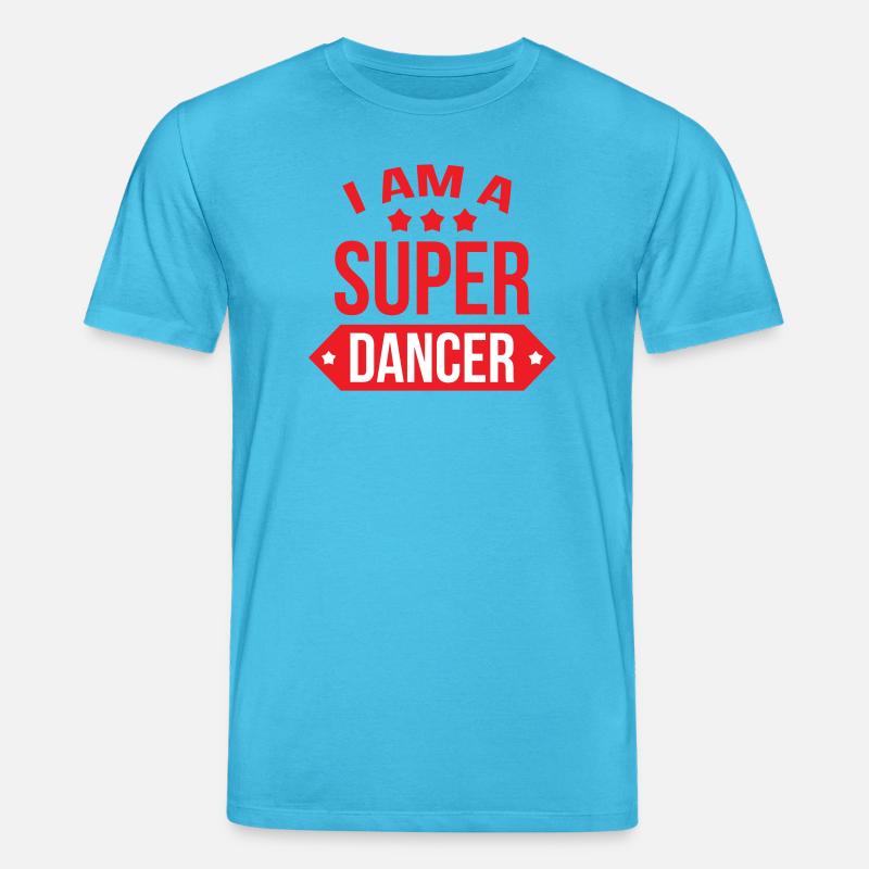 Ich bin eine großartige Tänzerin - Stanley/Stella Unisex Bio-T-Shirt CREATOR  - Aquablau