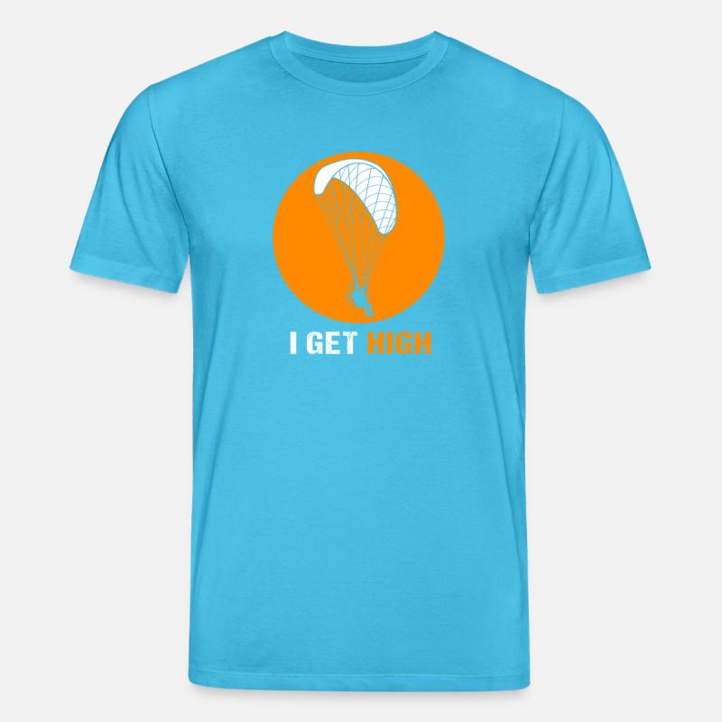 Gleitschirm Gleitschirmflieger Paragliding - Stanley/Stella Unisex Bio-T-Shirt CREATOR  - Aquablau