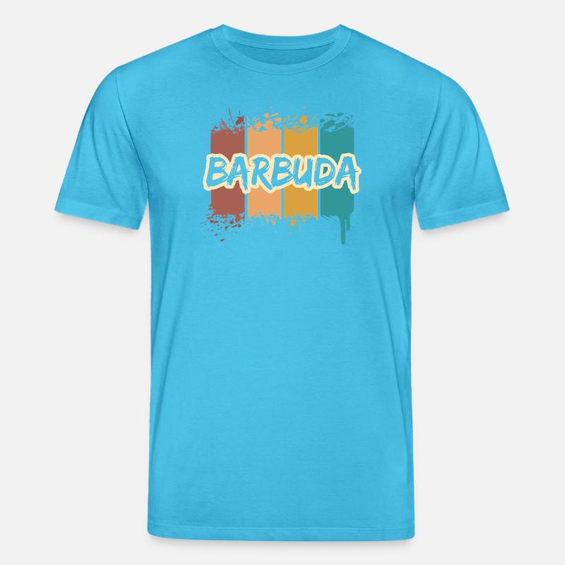 Barbuda - Stanley/Stella Unisex Bio-T-Shirt CREATOR  - Aquablau
