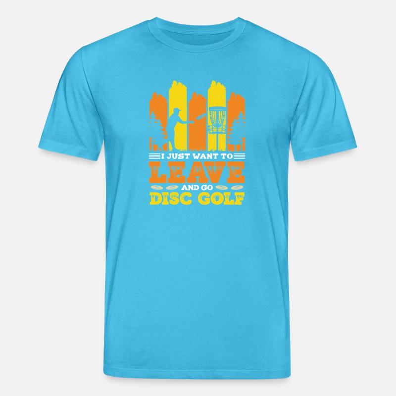 Cadeaux de disc golf Disc Golf - T-shirt bio CREATOR Stanley/Stella Unisexe - bleu aqua