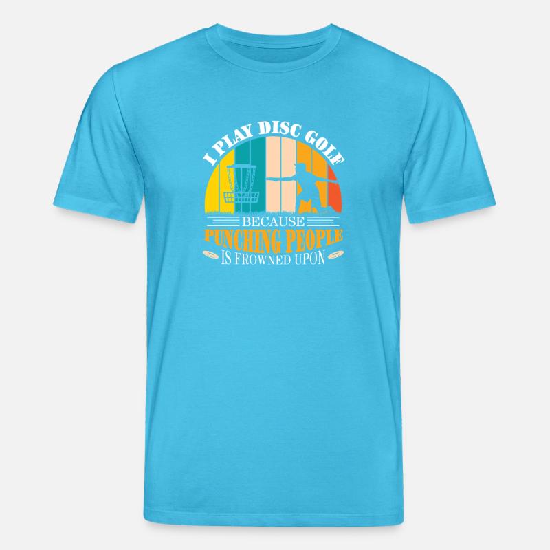 Cadeaux de disc golf Disc Golf - T-shirt bio CREATOR Stanley/Stella Unisexe - bleu aqua