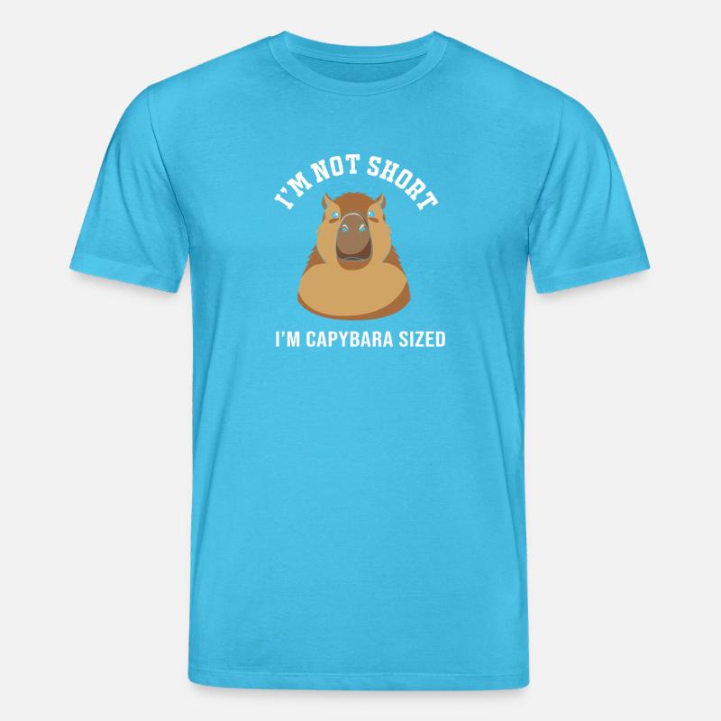 Capibara Capybara - Stanley/Stella Unisex Bio-T-Shirt CREATOR  - Aquablau