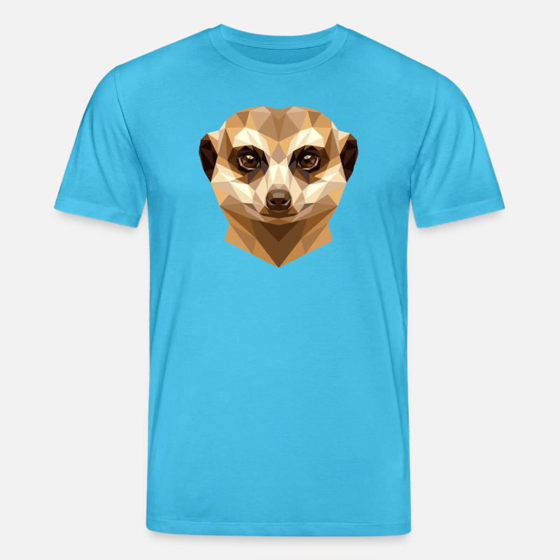 Suricate Suricate Douce Mangouste Suricate - T-shirt bio CREATOR Stanley/Stella Unisexe - bleu aqua