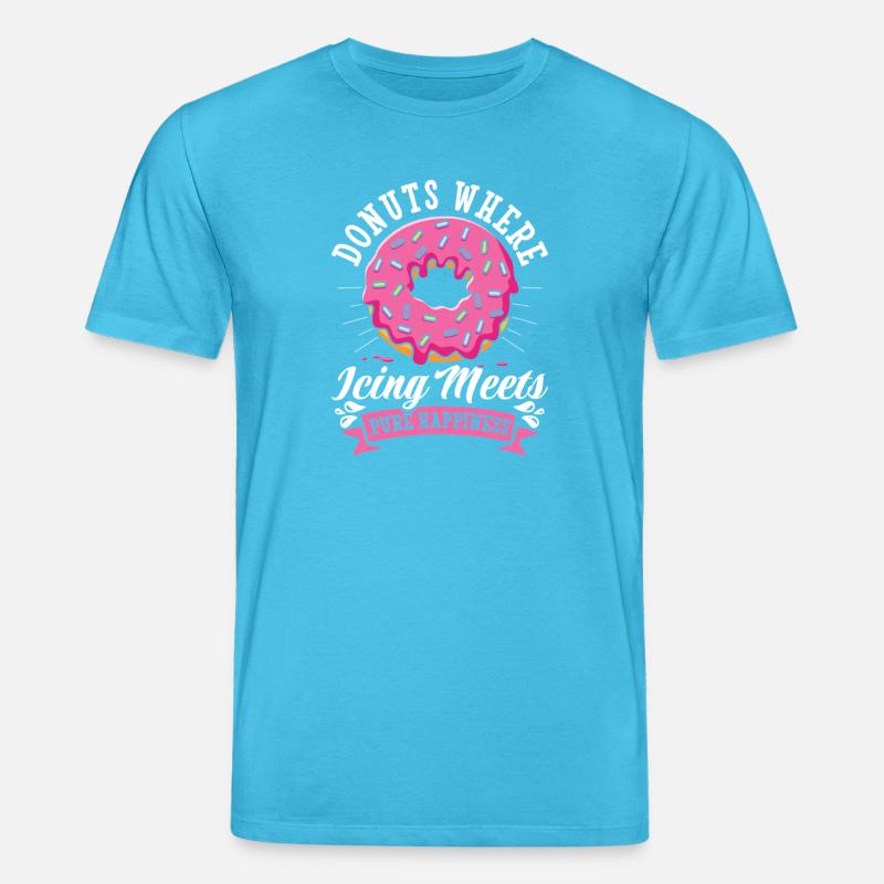Restauration rapide en donuts - T-shirt bio CREATOR Stanley/Stella Unisexe - bleu aqua