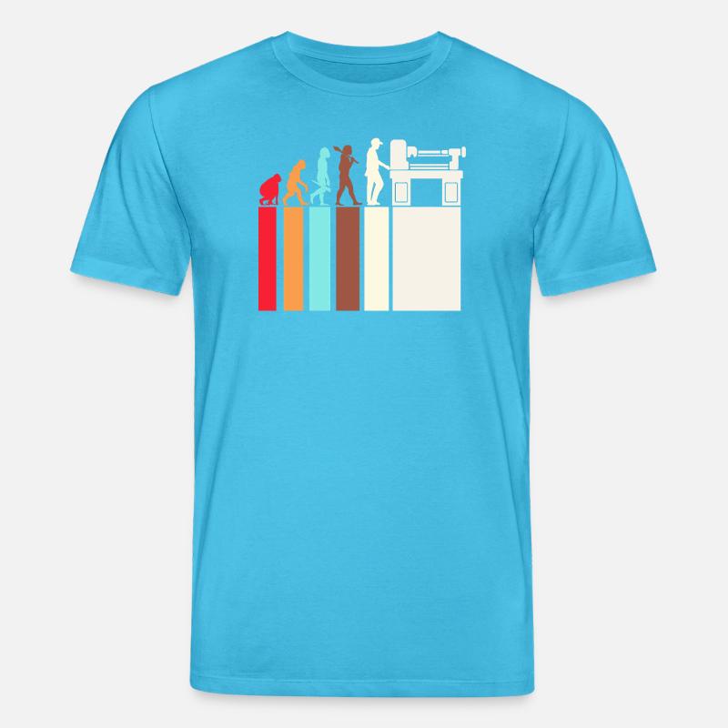 Locksmith Mechanic CNC Mechanical Engineering - Stanley/Stella CREATOR Unisex Organic T-Shirt - aqua blue