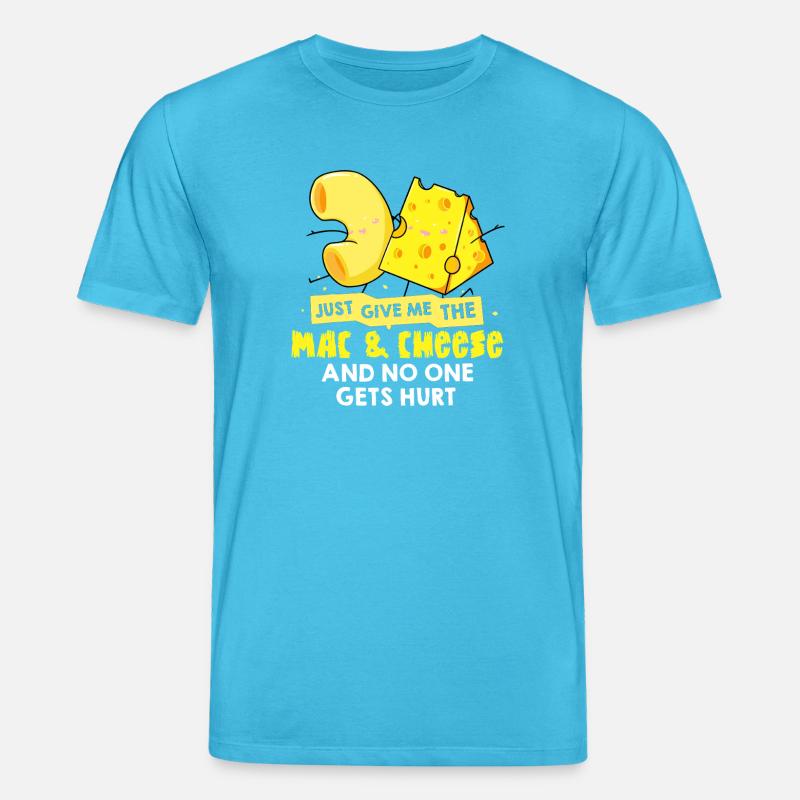 Mac & Cheese Meme Tee - Stanley/Stella Unisex Bio-T-Shirt CREATOR - Aquablau