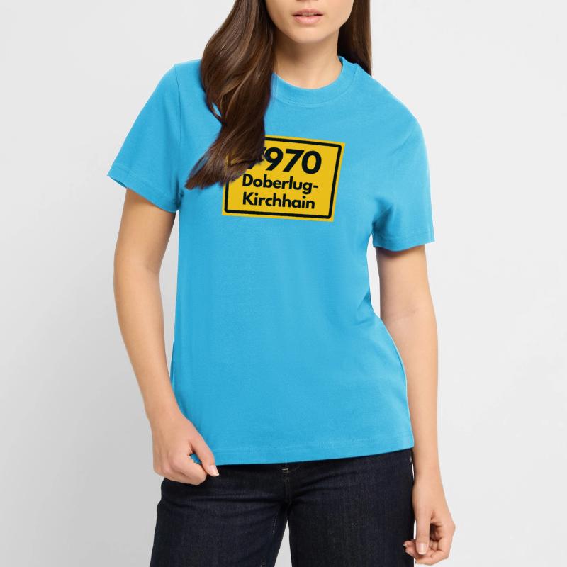 OLD POSTCODE ZIP CODE 7970 DOBERLUG KIRCHHAIN Stanley/Stella CREATOR Unisex Organic T-Shirt