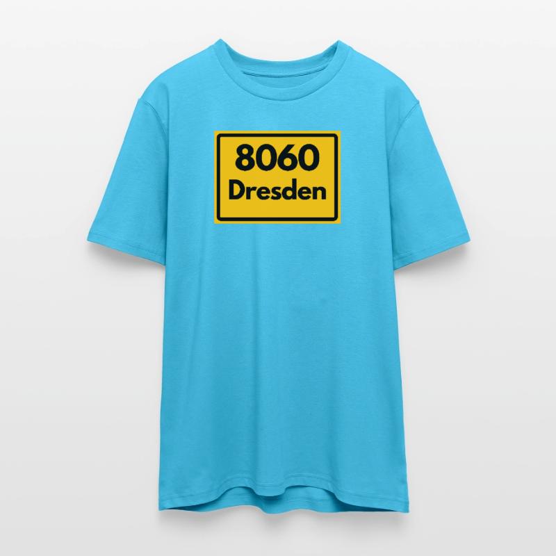 OLD POSTCODE ZIP CODE 8060 DRESDEN SAXONY Stanley/Stella CREATOR Unisex Organic T-Shirt