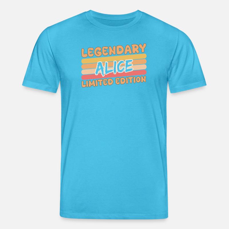 Alice - Stanley/Stella Unisex Bio-T-Shirt CREATOR - Aquablau
