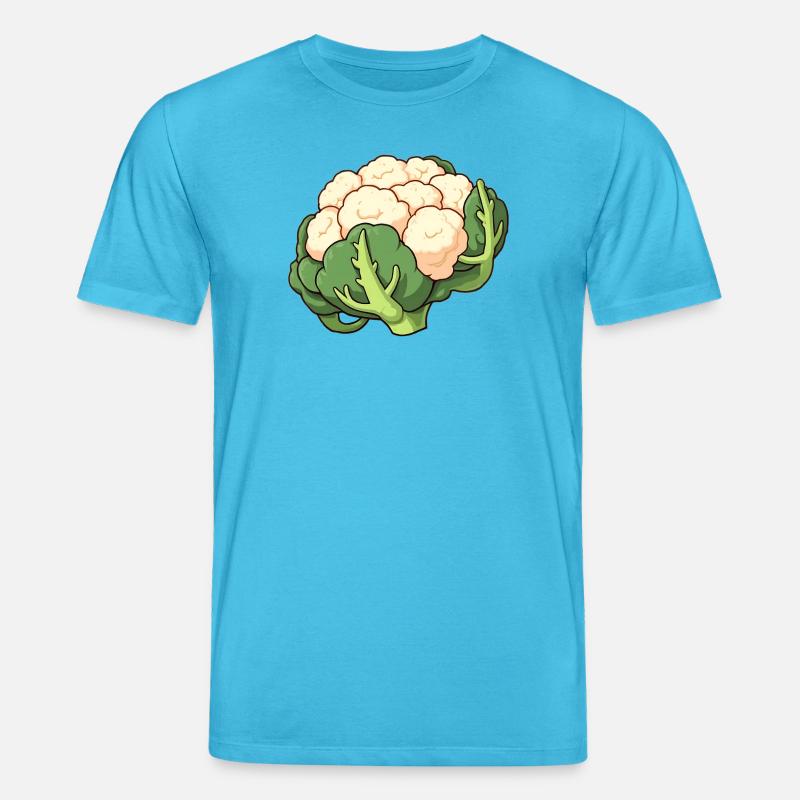 Blumenkohl - Stanley/Stella Unisex Bio-T-Shirt CREATOR - Aquablau