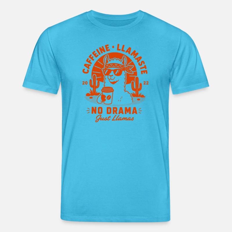 Pas de problème, chill Chill - T-shirt bio CREATOR Stanley/Stella Unisexe - bleu aqua