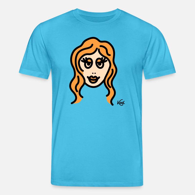 Vierge grande - T-shirt bio CREATOR Stanley/Stella Unisexe - bleu aqua