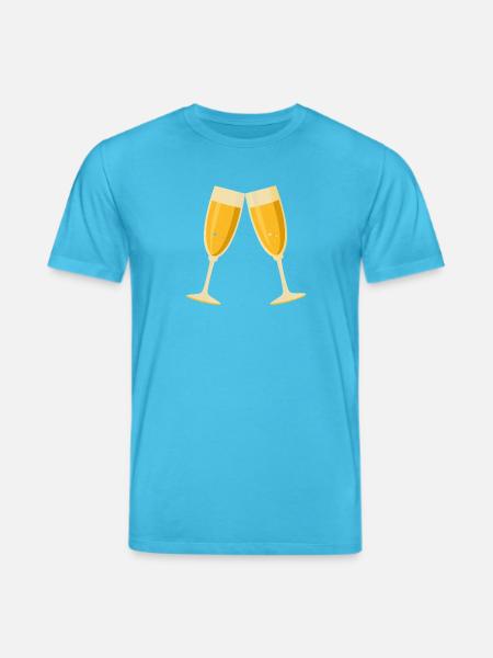 Toasts - T-shirt bio CREATOR Stanley/Stella Unisexe - bleu aqua