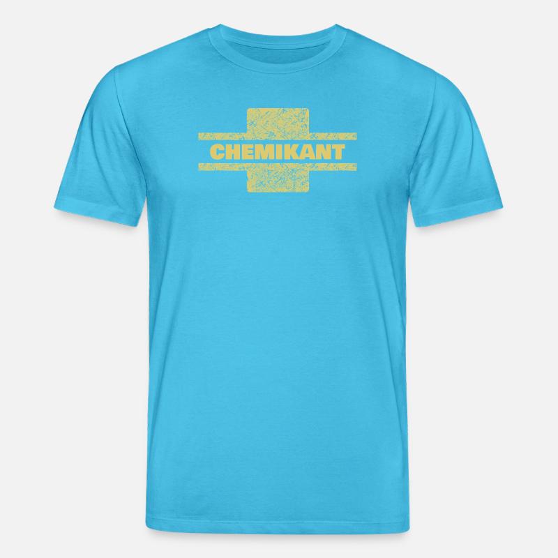 Technicien chimiste - T-shirt bio CREATOR Stanley/Stella Unisexe - bleu aqua