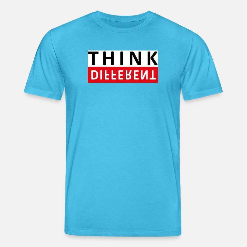 Think Different - Stanley/Stella Unisex Bio-T-Shirt CREATOR  - Aquablau