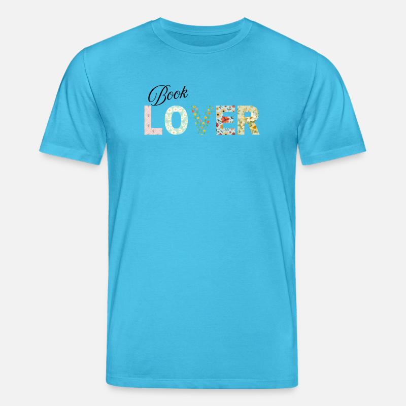 book lover - Stanley/Stella Unisex Bio-T-Shirt CREATOR - Aquablau