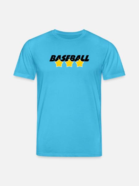 Baseball – Sport - Stanley/Stella Unisex Bio-T-Shirt CREATOR - Aquablau