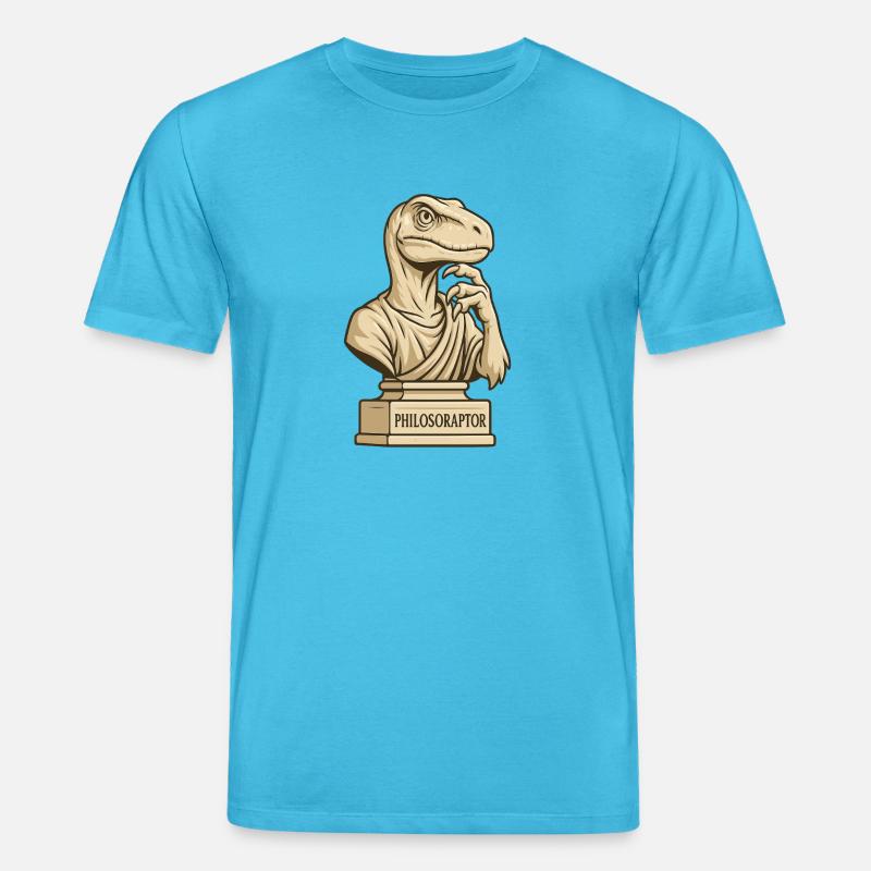 Philosoraptor - Stanley/Stella Unisex Bio-T-Shirt CREATOR  - Aquablau