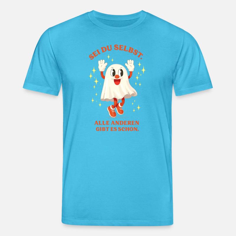 Sei Du Selbst Glitzernder Geist - Stanley/Stella Unisex Bio-T-Shirt CREATOR  - Aquablau