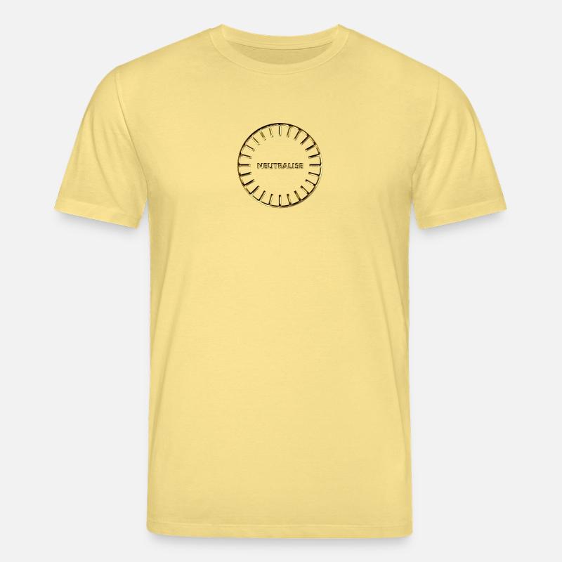 Neutralise, Sanjeevini, Schutz, Symbol, Computer - Stanley/Stella Unisex Bio-T-Shirt CREATOR - Gelb Viva