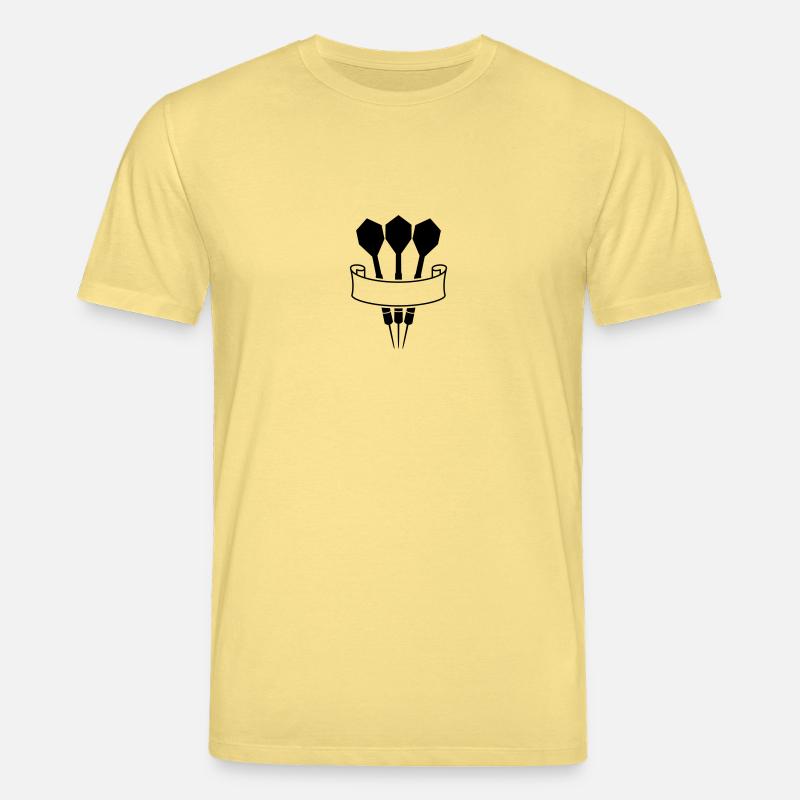 Dart Banner Logo - Stanley/Stella Unisex Bio-T-Shirt CREATOR  - Gelb Viva 