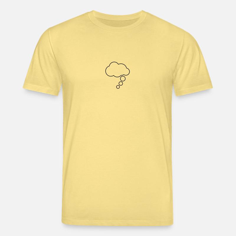 Comic Cartoon Denkblase - Stanley/Stella Unisex Bio-T-Shirt CREATOR  - Gelb Viva 
