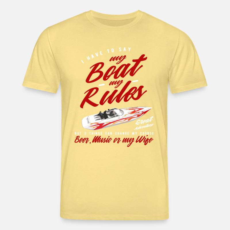 Speedboot - Stanley/Stella Unisex Bio-T-Shirt CREATOR  - Gelb Viva 