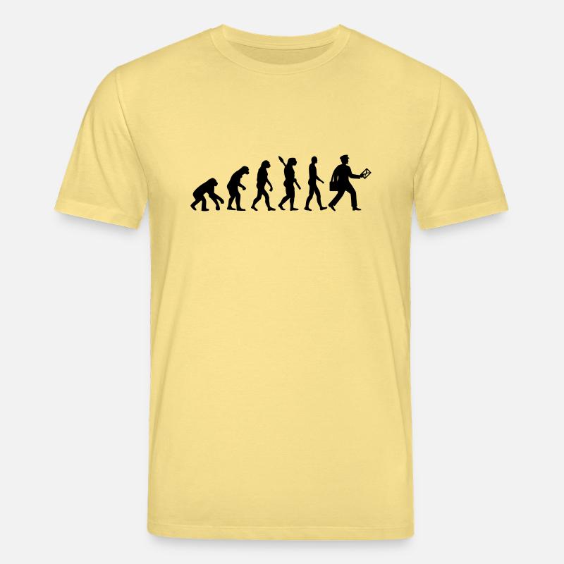 Evolution Facteur - T-shirt bio CREATOR Stanley/Stella Unisexe - jaune viva 