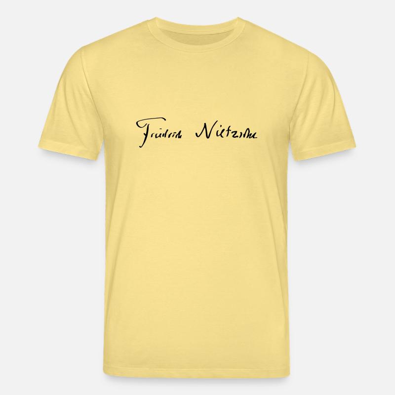 Friedrich Nietzsche - T-shirt bio CREATOR Stanley/Stella Unisexe - jaune viva 