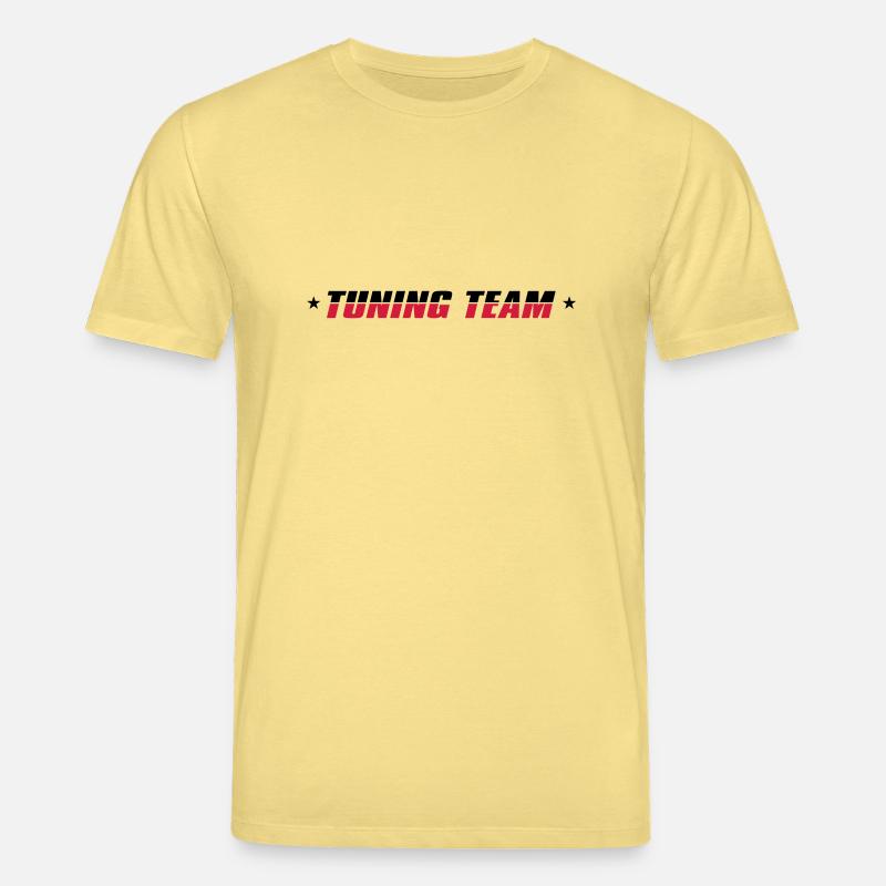 tuning_team_2c - Stanley/Stella Unisex Bio-T-Shirt CREATOR  - Gelb Viva 