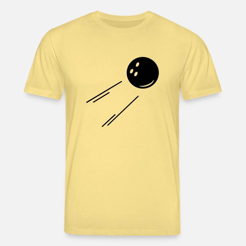 bowling kugel (1c) - Stanley/Stella Unisex Bio-T-Shirt CREATOR  - Gelb Viva 