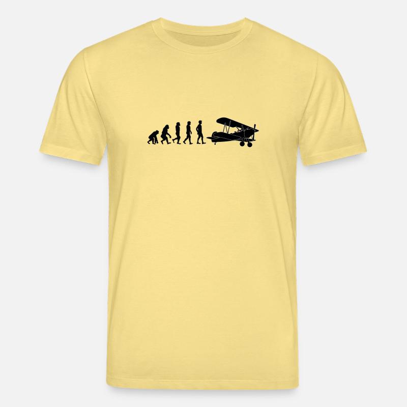Evolution Pilot - Stanley/Stella Unisex Bio-T-Shirt CREATOR  - Gelb Viva 