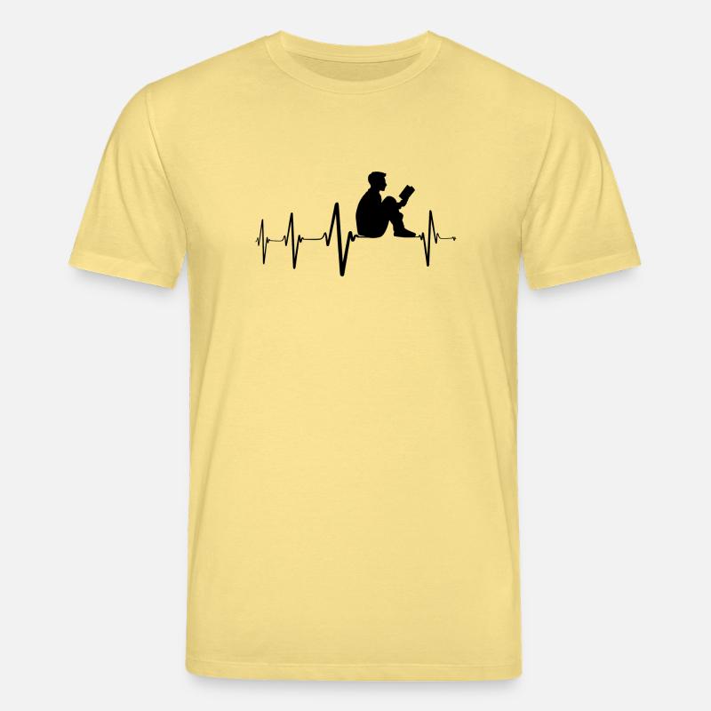 Lesen, Reading, Romane Geschenke - Stanley/Stella Unisex Bio-T-Shirt CREATOR  - Gelb Viva 