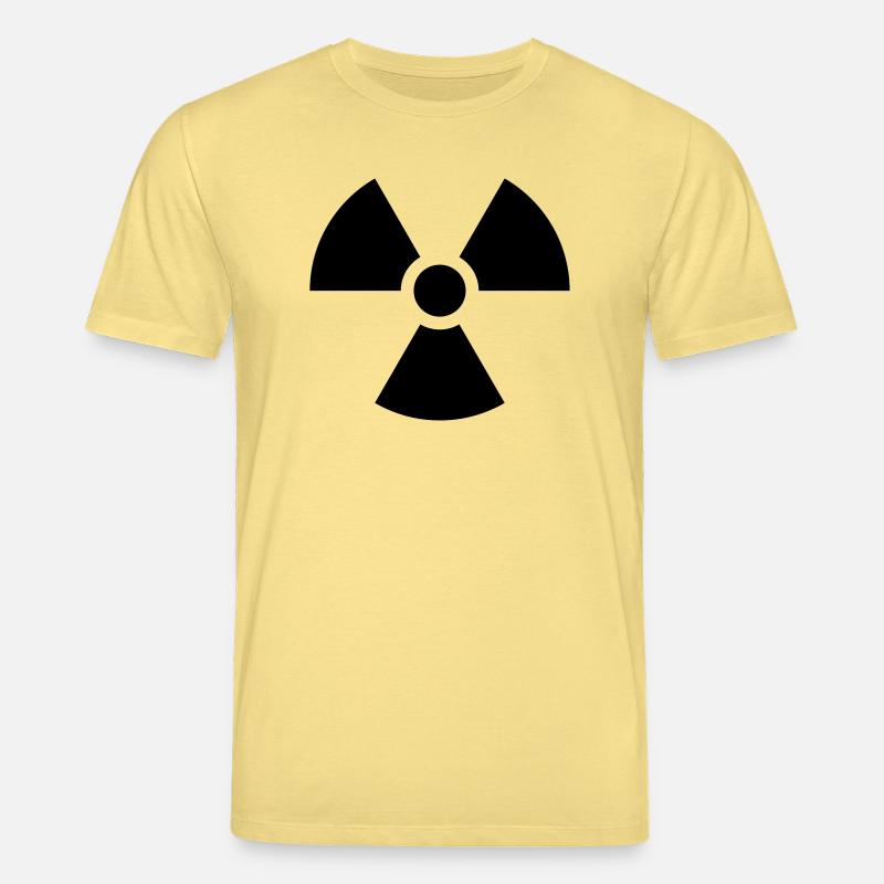 Radioaktiv Nuklear Gefahr - Stanley/Stella Unisex Bio-T-Shirt CREATOR  - Gelb Viva 