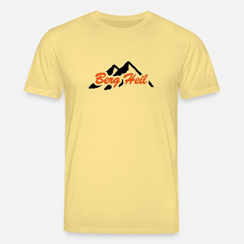 Berg Heil - Stanley/Stella Unisex Bio-T-Shirt CREATOR  - Gelb Viva 
